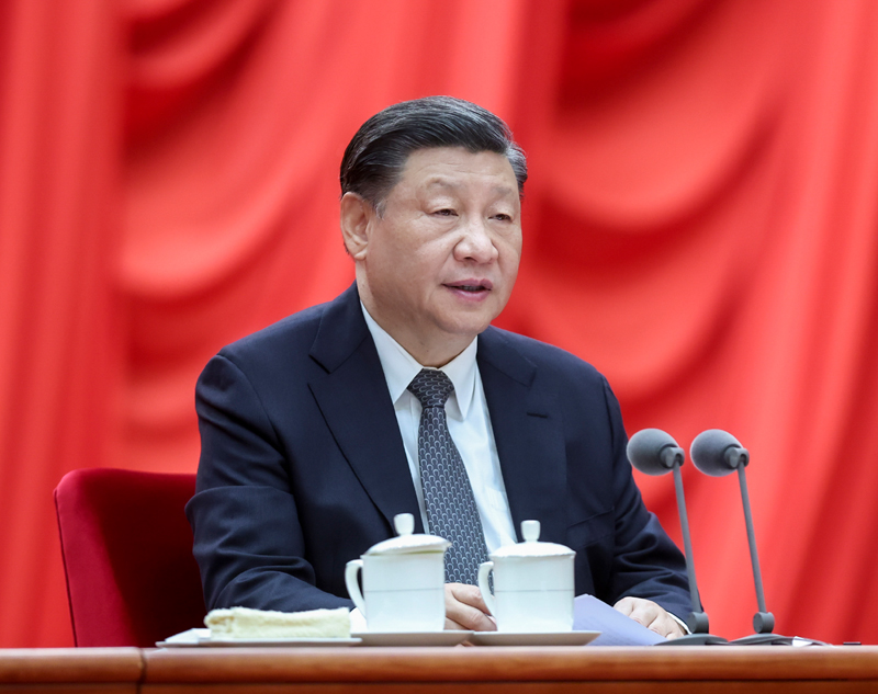 4月3日，进建贯彻习近平新时期中国特色社会主义思想主题教育工作会议在北京召开。中共中央总书记、国度主席、中央军委主席习近平出席会议并颁发重要讲话。